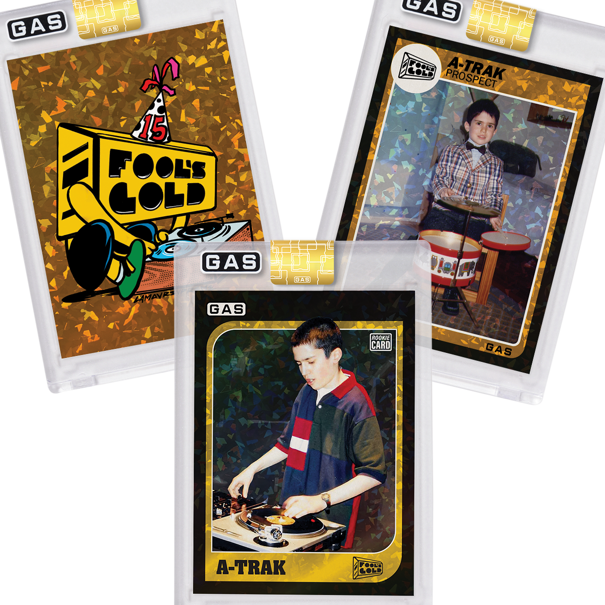 Limited Edition A-Trak & Fool’s Gold Records GAS Trading Cards Set