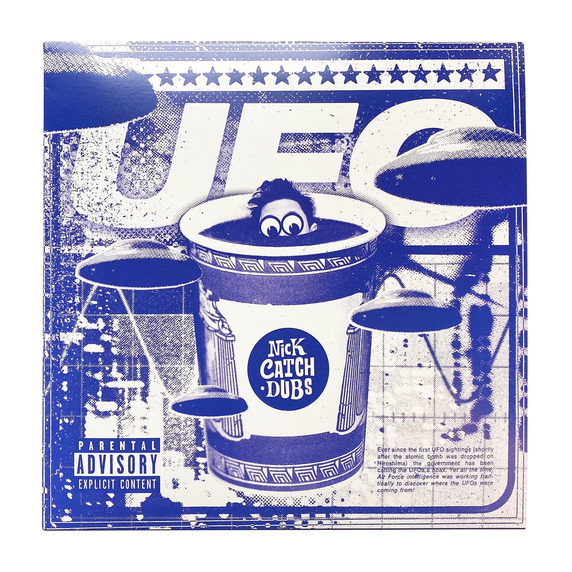 Nick Catchdubs “UFO” Color Vinyl LP