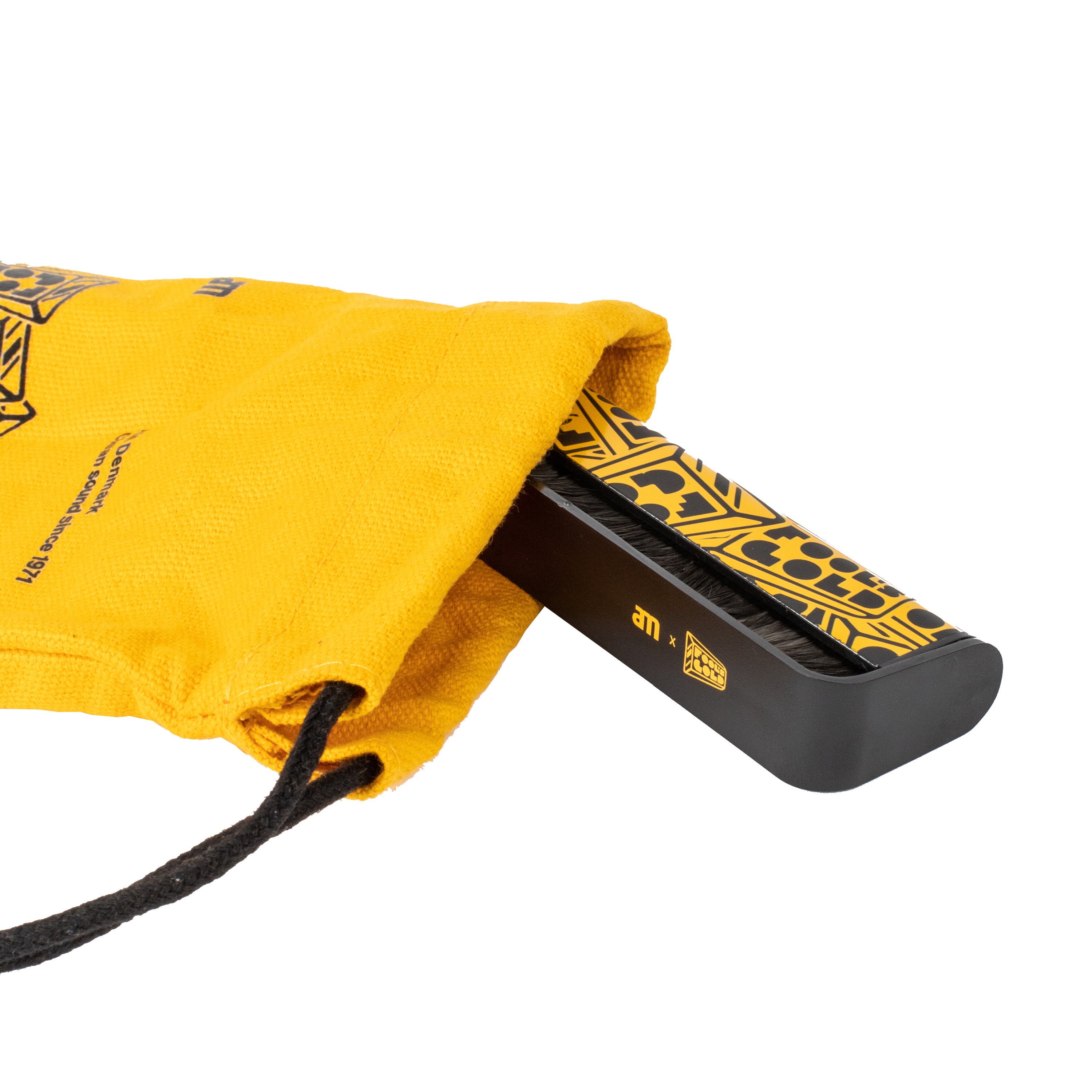 Fool's Gold x AM Clean Sound Vinyl Brush + Carrying Bag