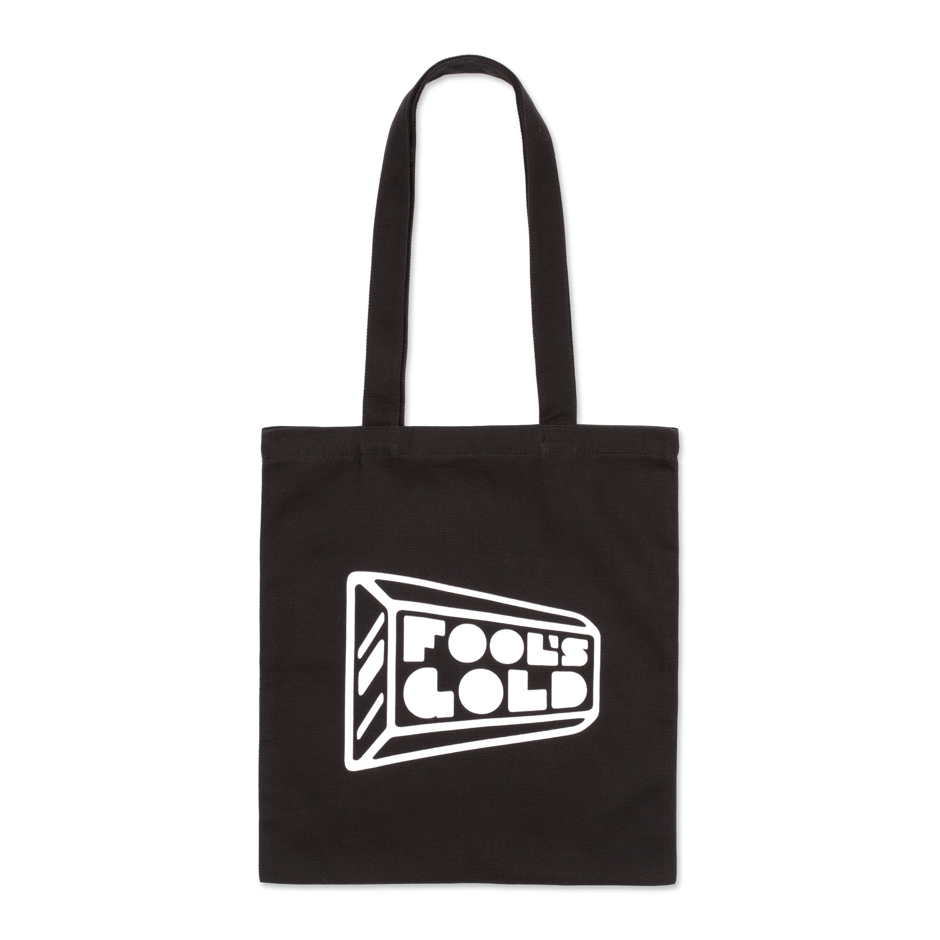 Fool’s Gold “Logo” Tote - White / Black