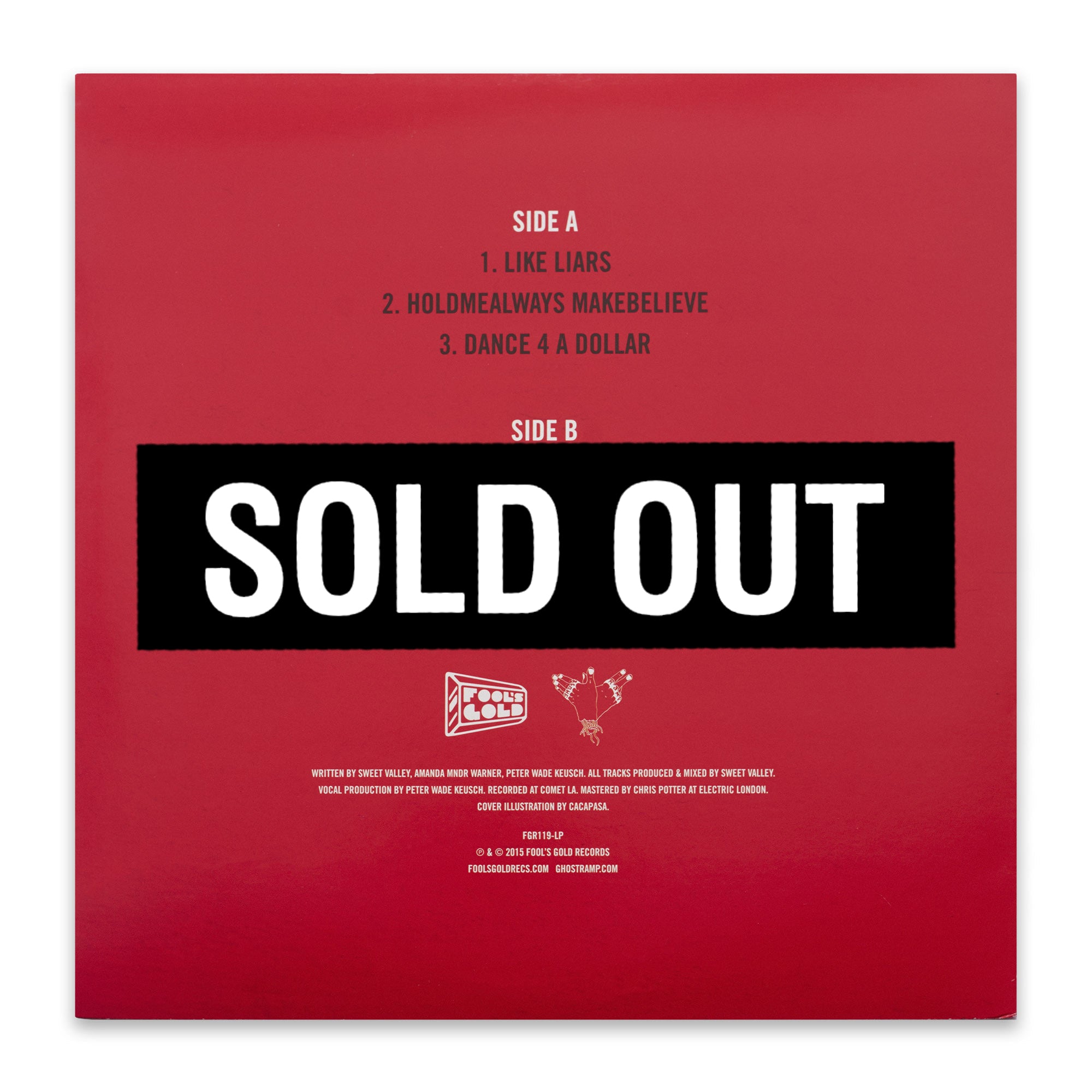 MNDR & Sweet Valley “Dance 4 A Dollar” Color 10”