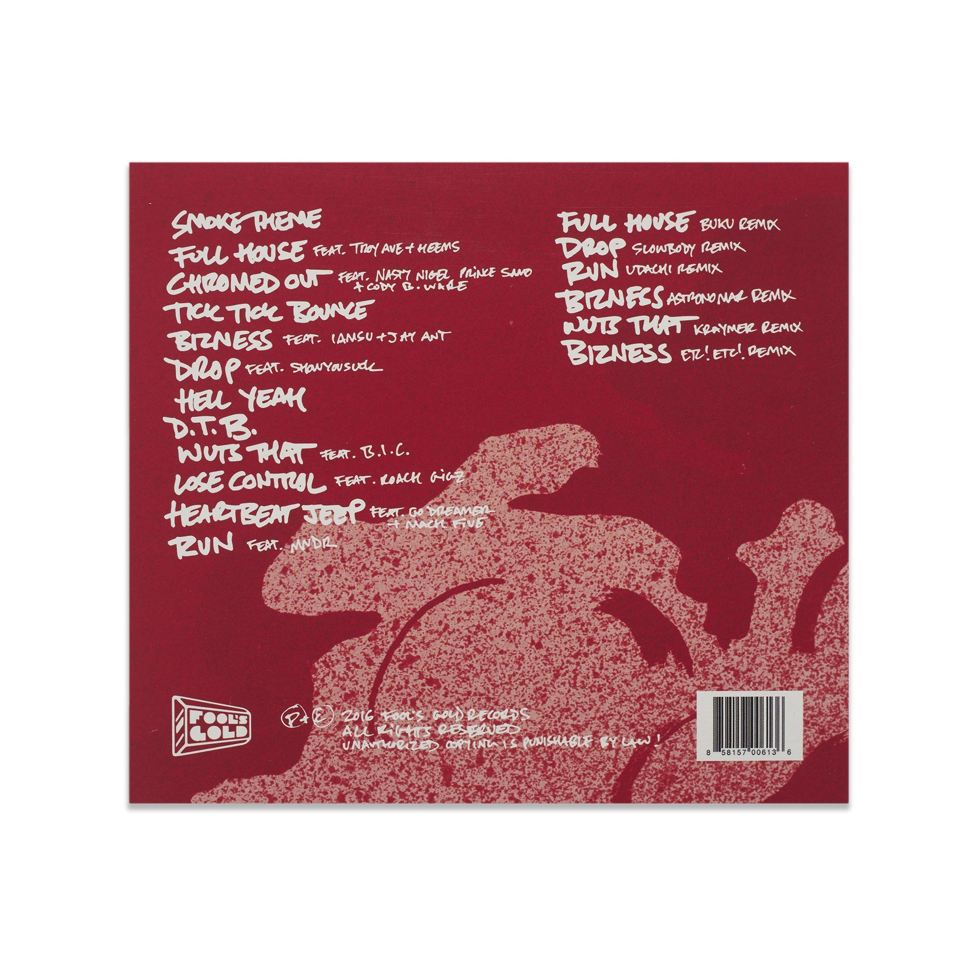 Nick Catchdubs “Smoke Machine” CD