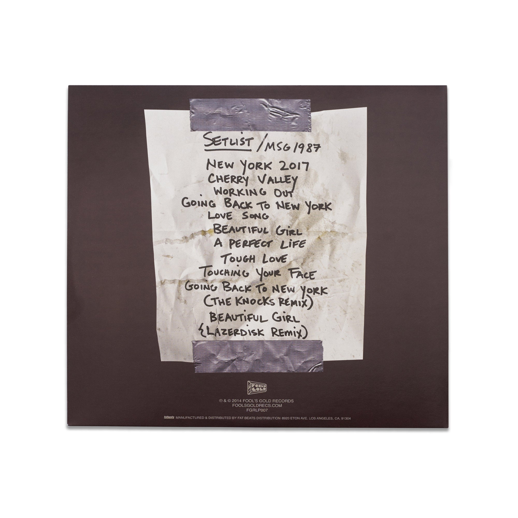 Party Supplies “Tough Love” CD