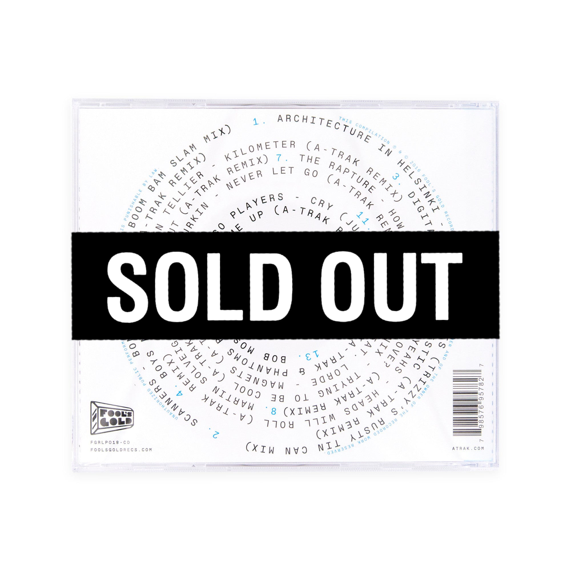 A-Trak “In The Loop: A Decade Of Remixes” CD