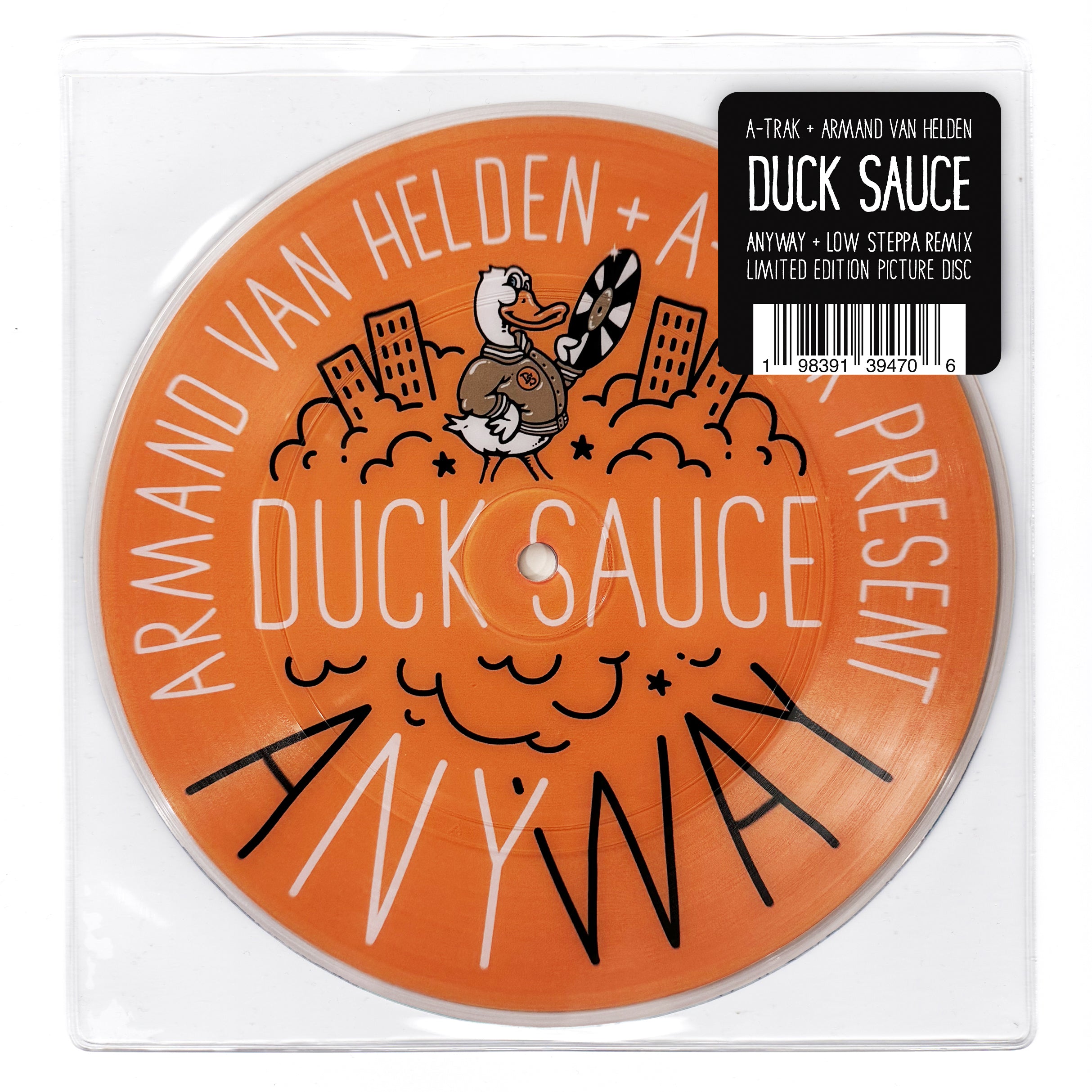 洋楽 ANYWAY/DUCK SAUCE Duck Sauce “aNYway” Picture Disc – Fool's Gold Records