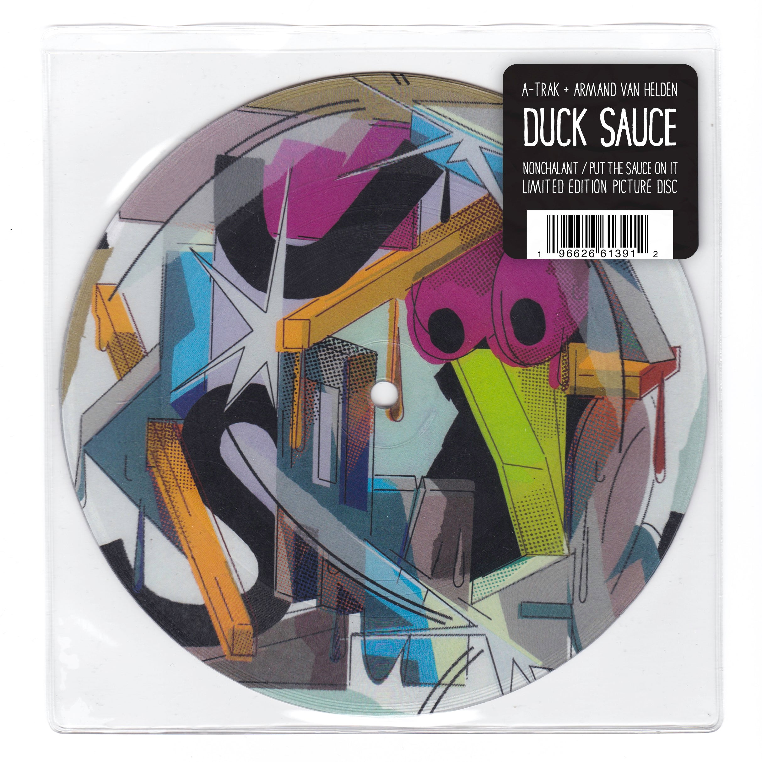 Duck Sauce “Nonchalant / Put The Sauce On It” Picture Disc