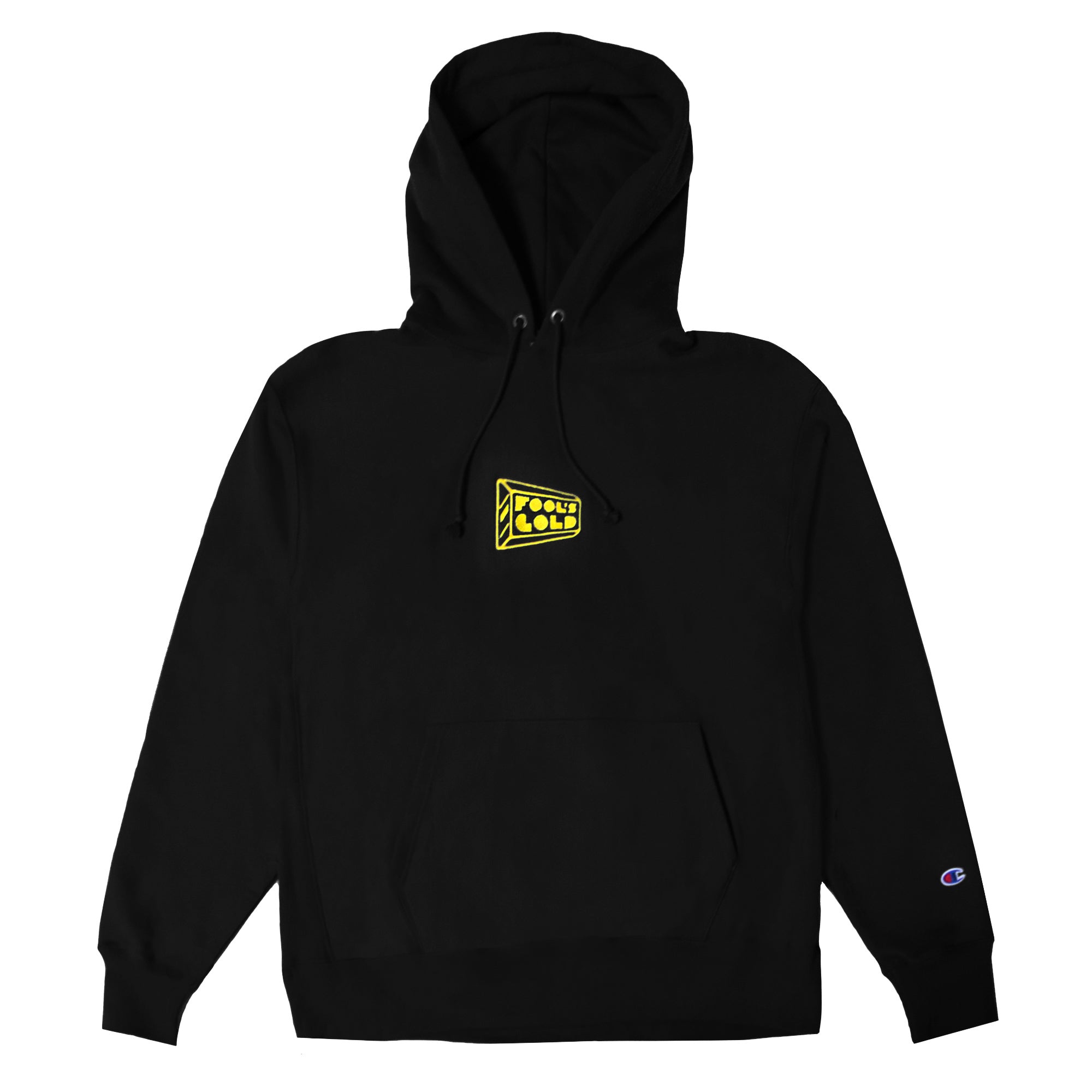Dempsey mærke navn race Fool's Gold “Micro Logo” Champion Hoodie | Fool's Gold Records