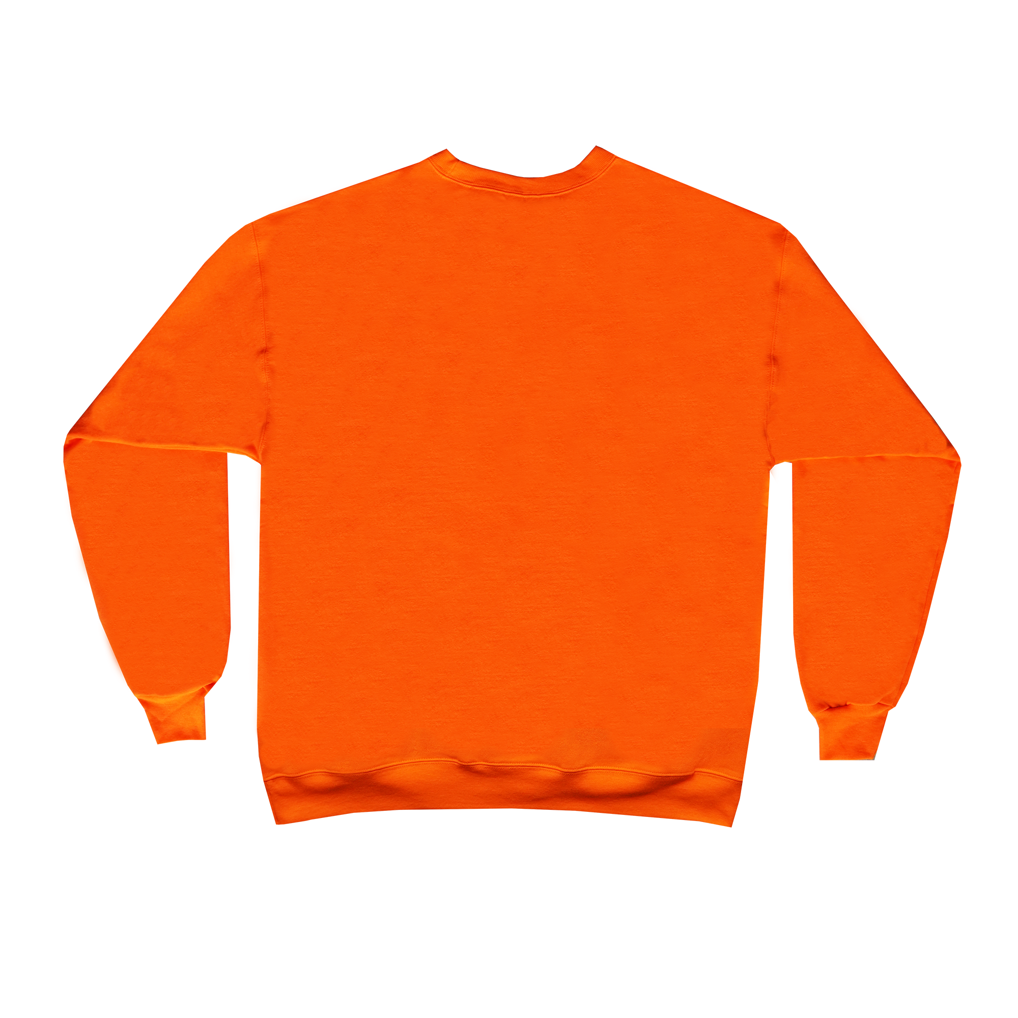 Fool’s Gold “Spell Out” Crewneck - Safety Orange