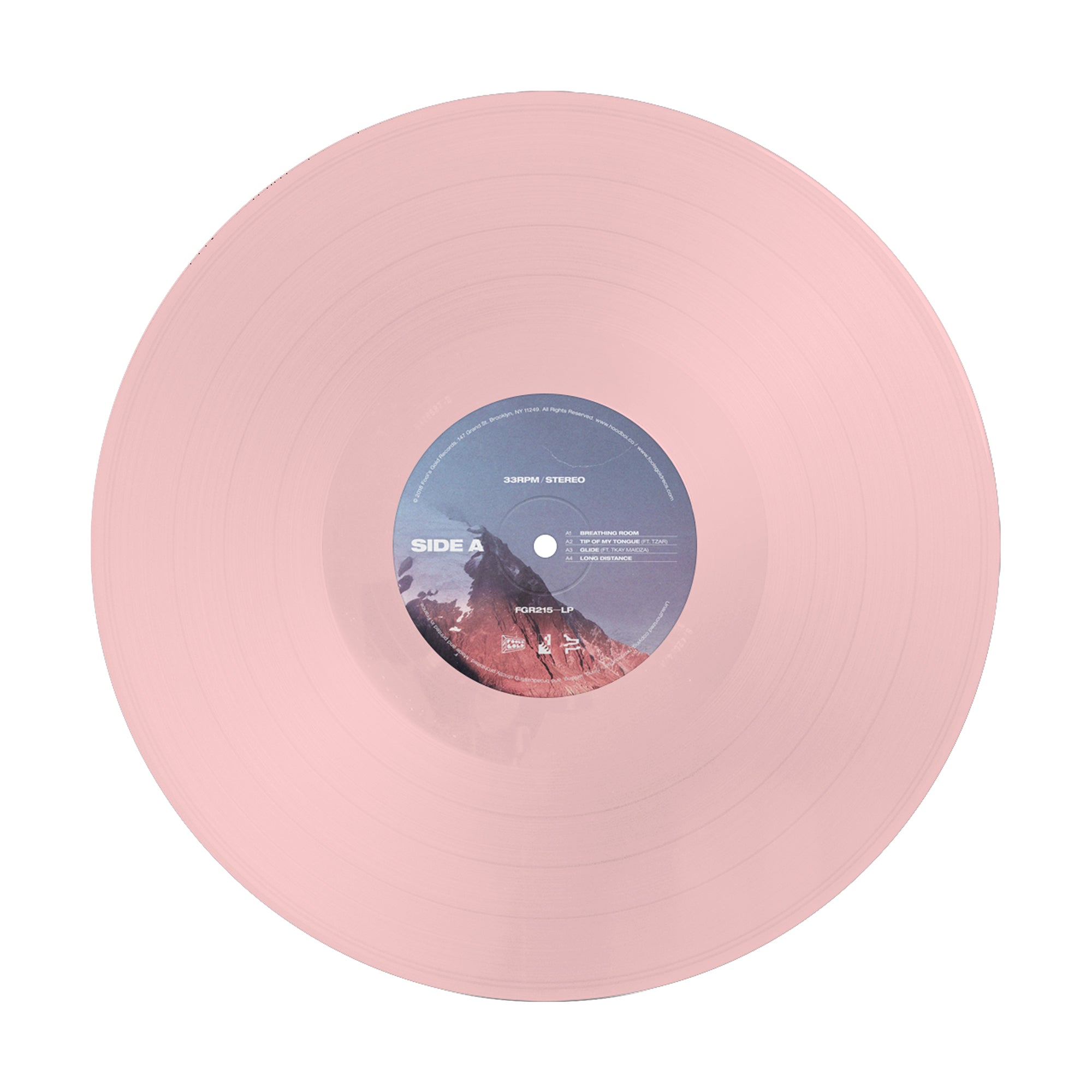 Hoodboi “Breathing Room” Color Vinyl 12”